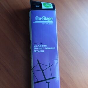 On-Stage Purple Sheet Music Stand